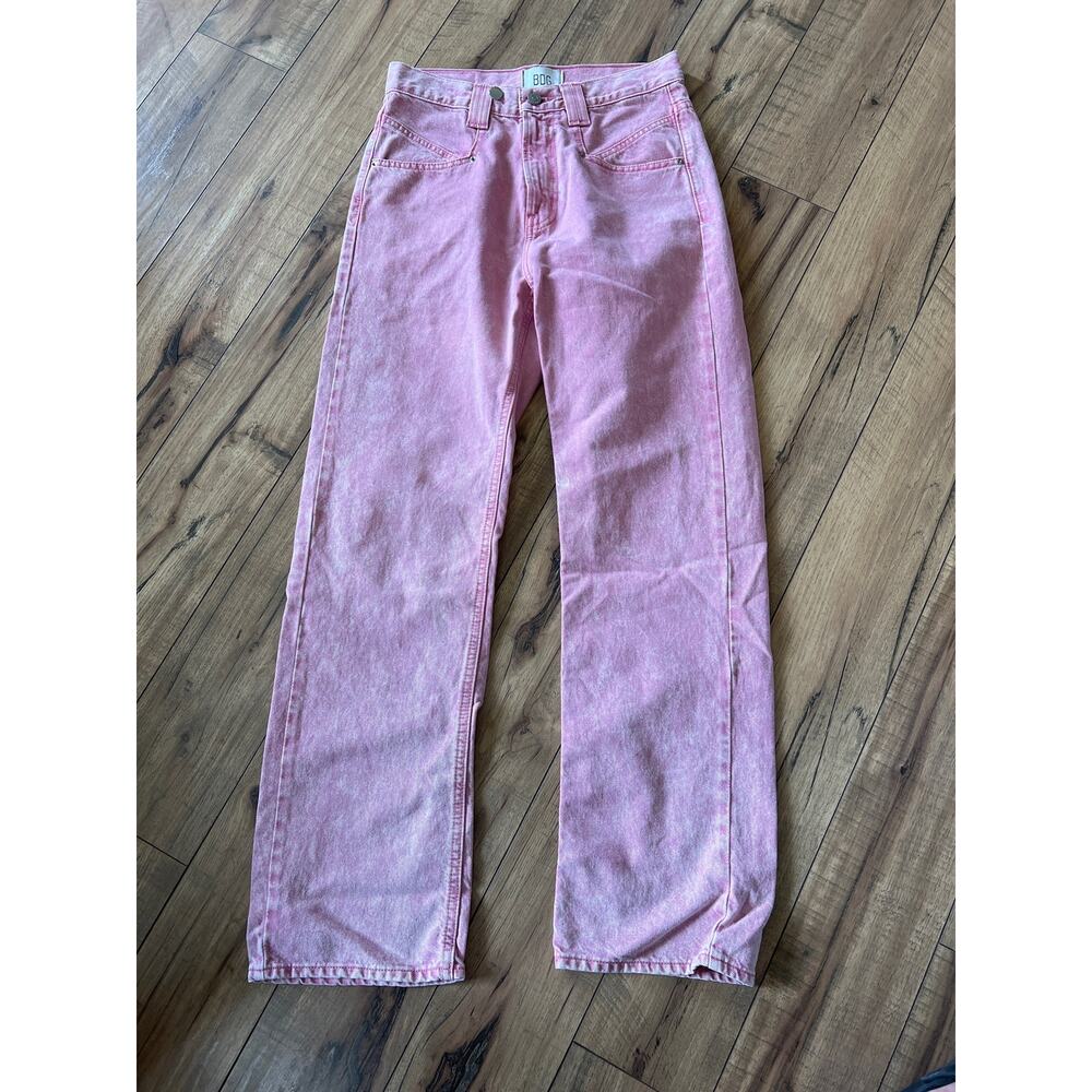 BDG Pink Flare & Wide Leg Jeans